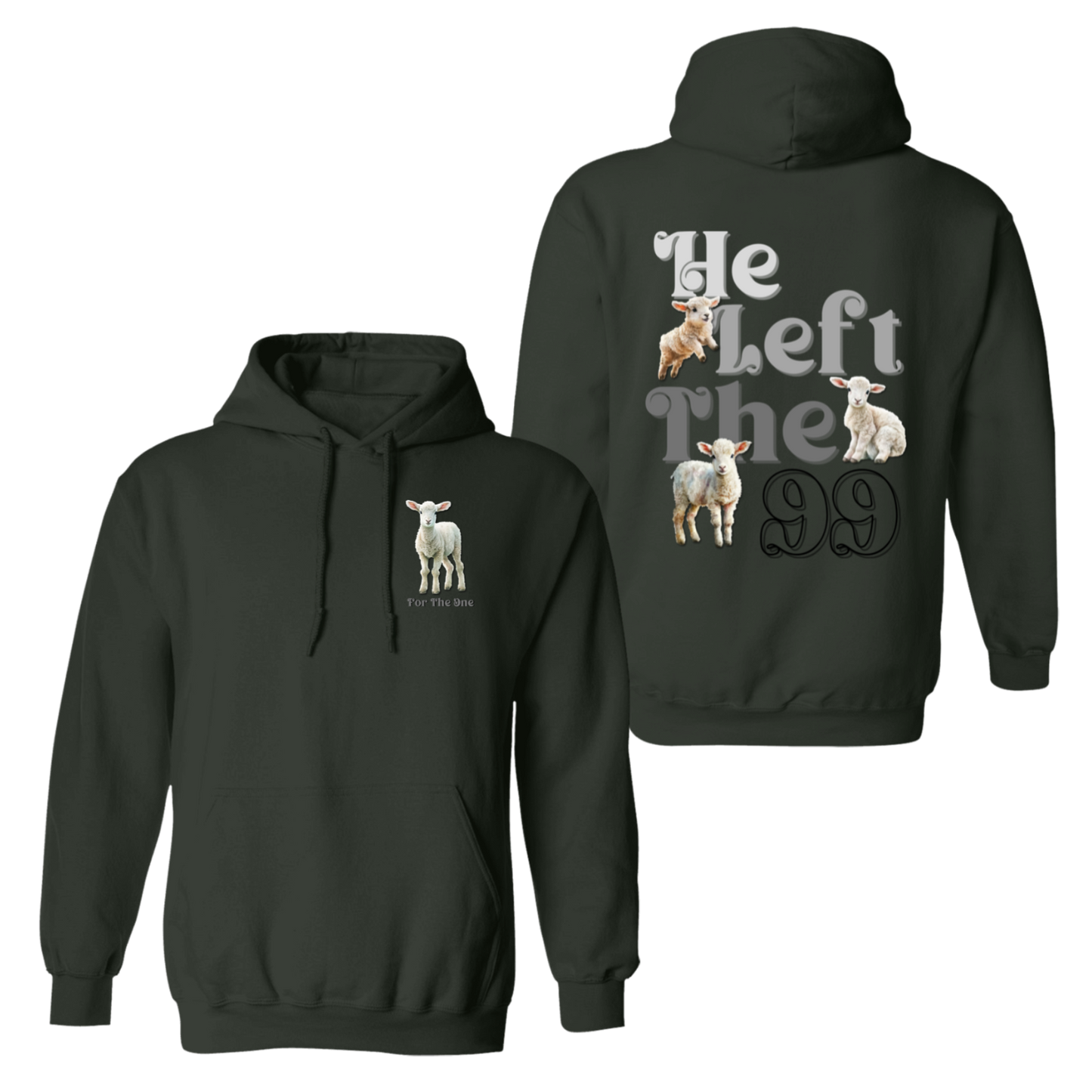 He Left The 99 | Pullover Hoodie