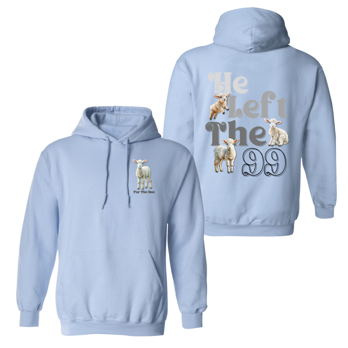 He Left The 99 | Pullover Hoodie