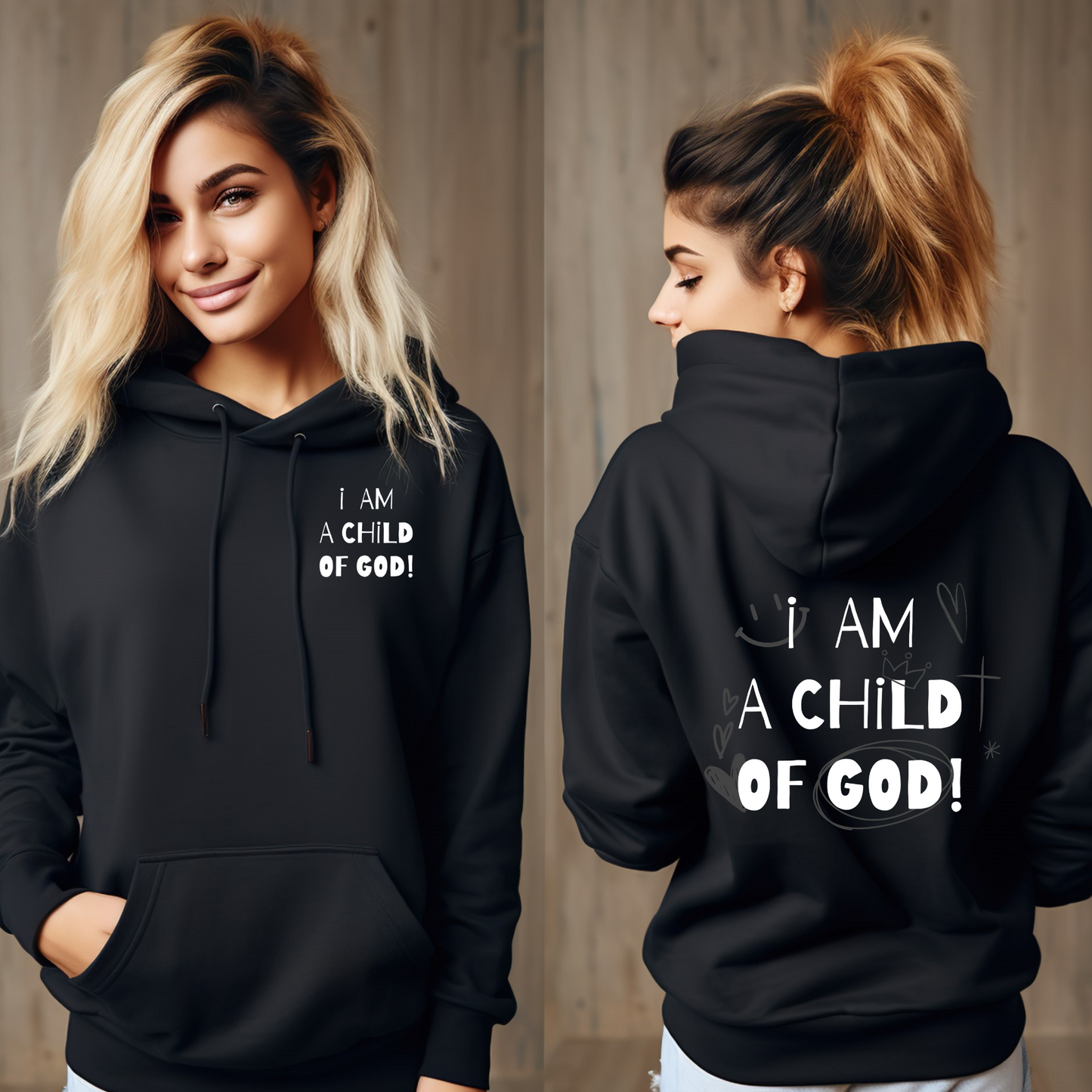 i AM A CHiLD OF GOD | Pullover Hoodie