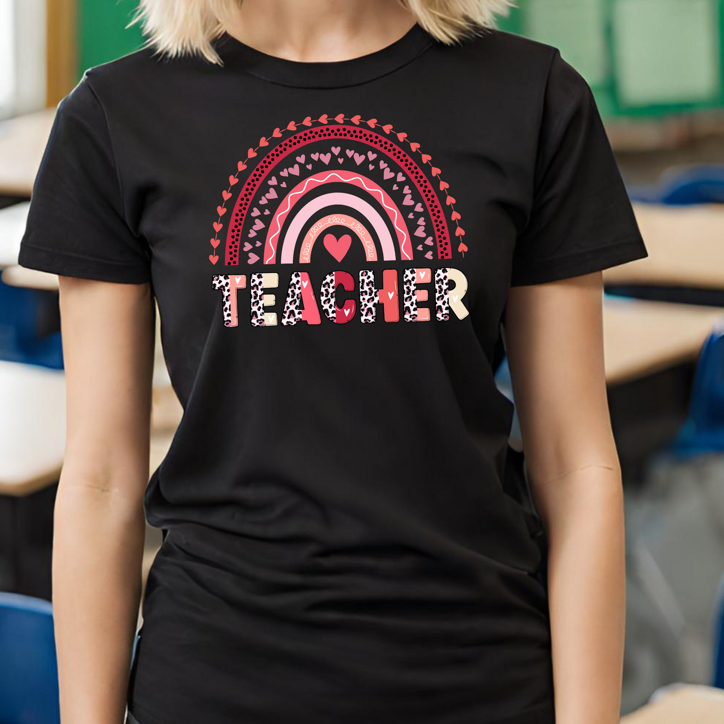 Teacher Rainbow | Leopard Print | Gift for Teacher