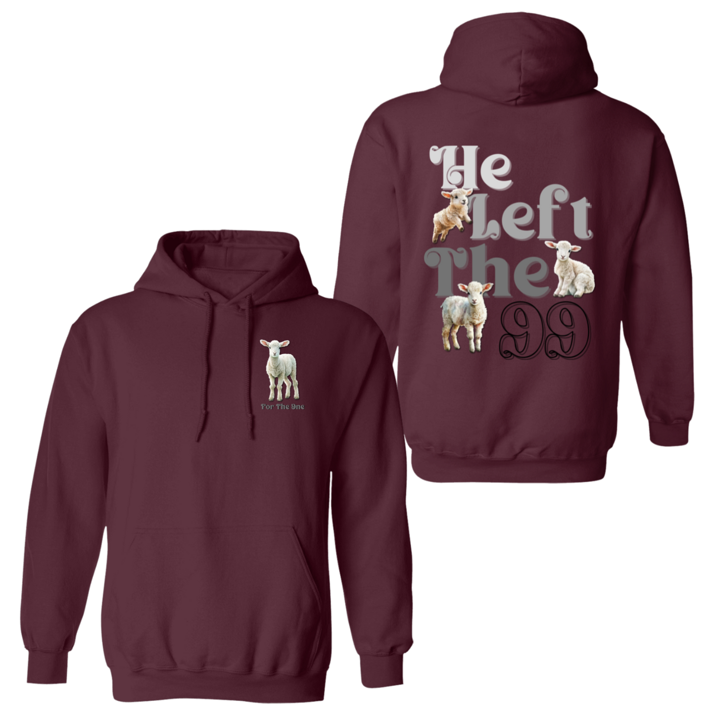 He Left The 99 | Pullover Hoodie