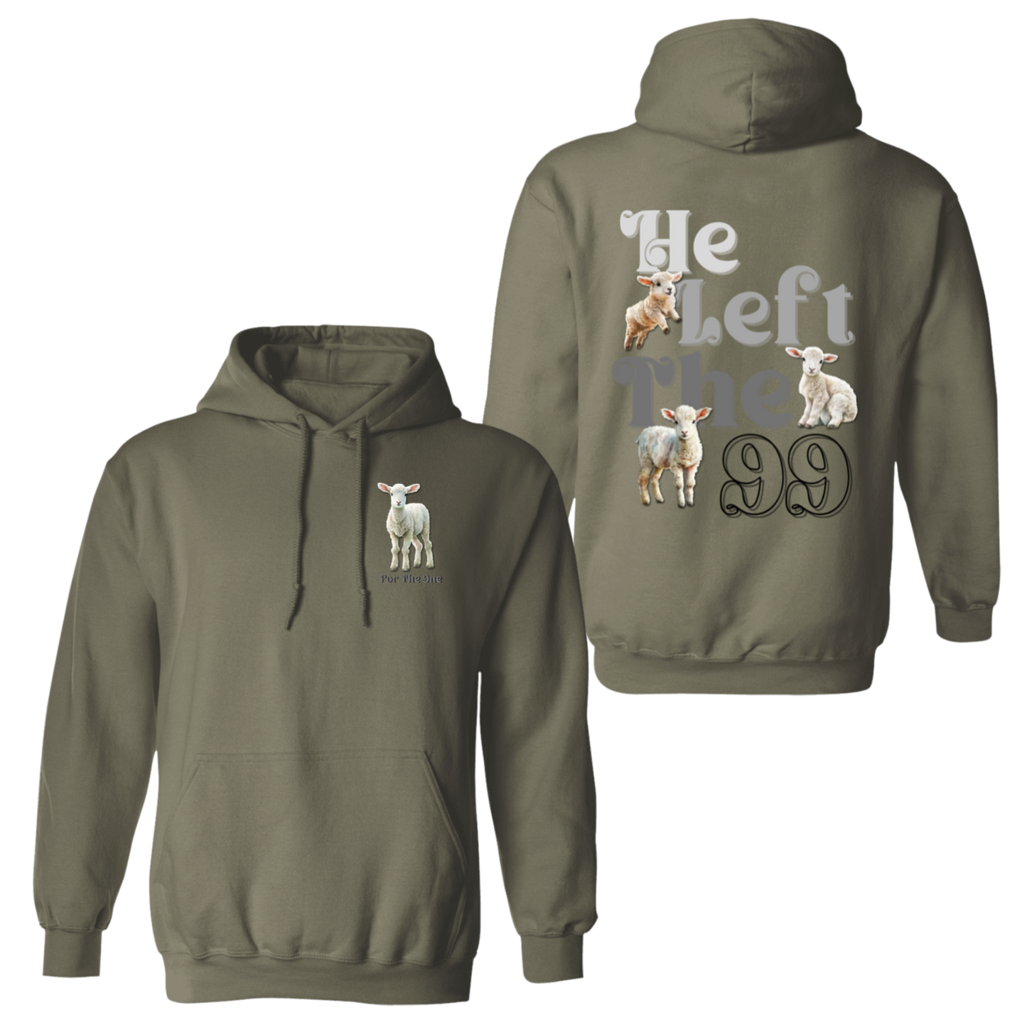 He Left The 99 | Pullover Hoodie