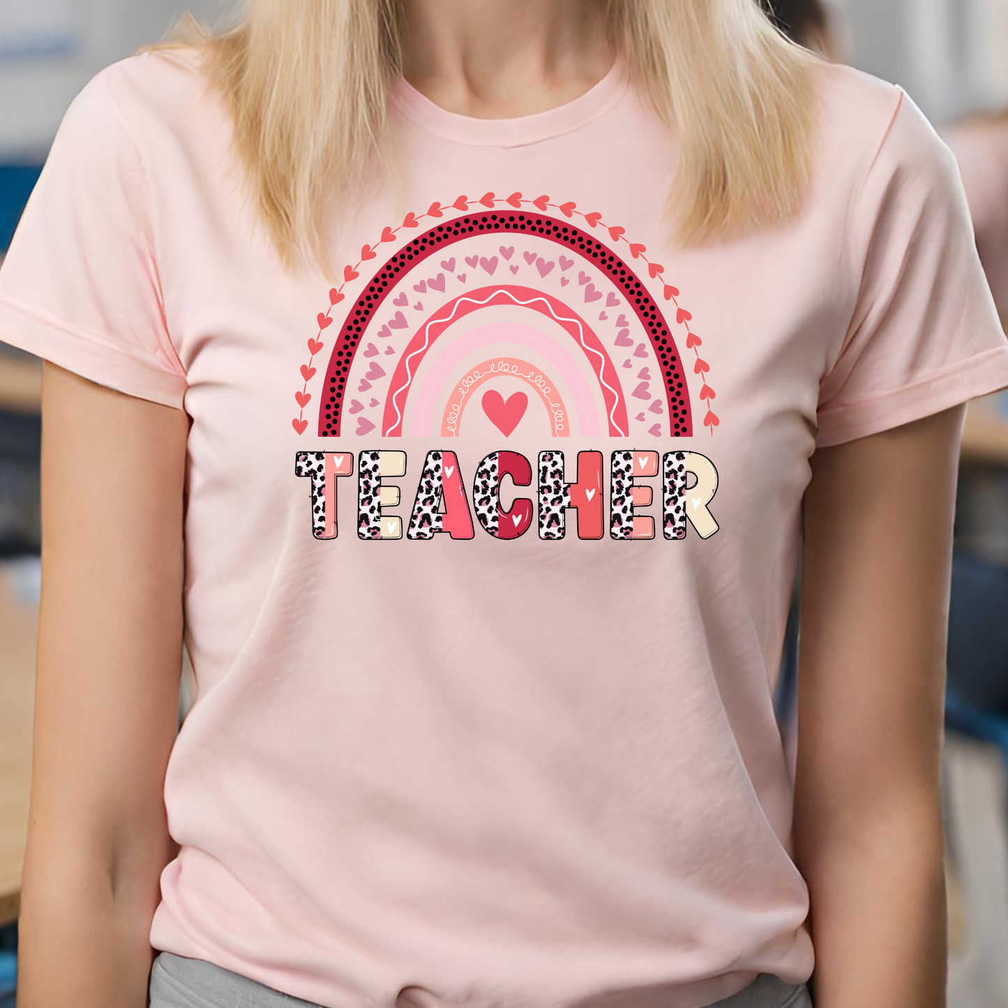 Teacher Rainbow | Leopard Print | Gift for Teacher