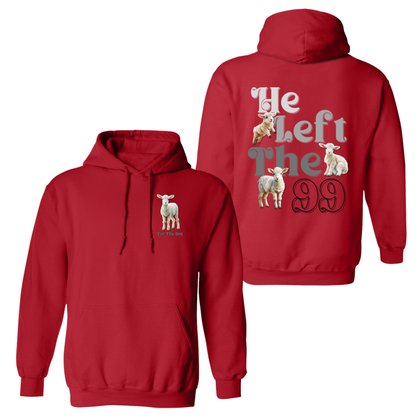 He Left The 99 | Pullover Hoodie