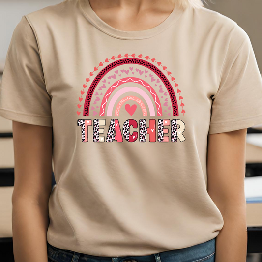 Teacher Rainbow | Leopard Print | Gift for Teacher