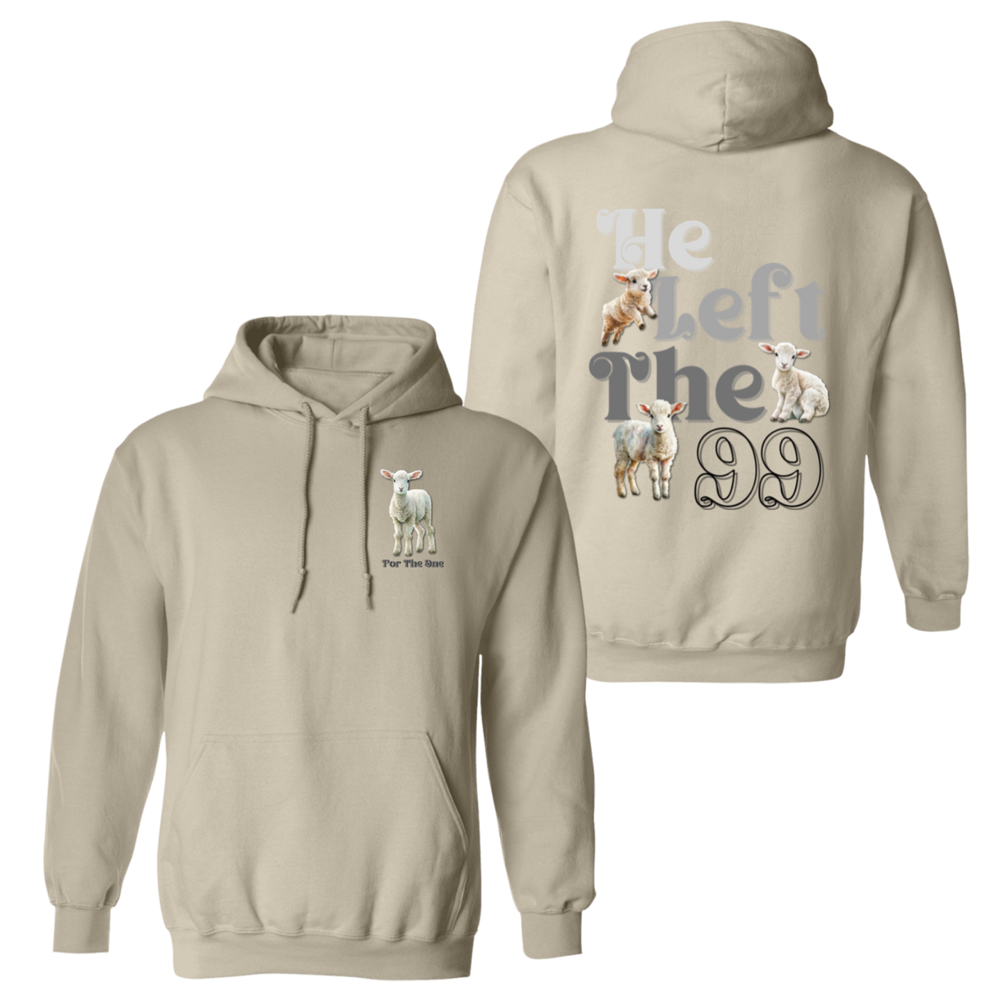 He Left The 99 | Pullover Hoodie
