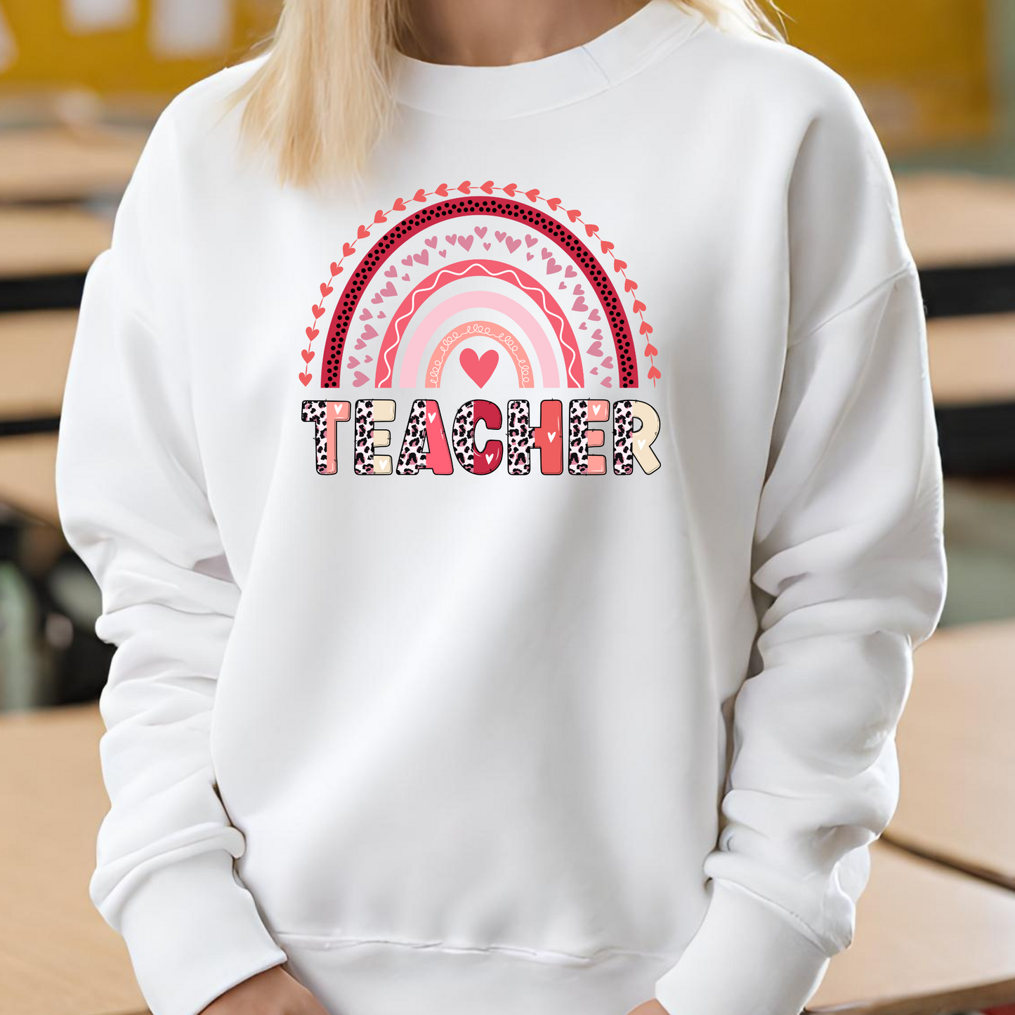 Teacher Rainbow | Leopard Print | Gift for Teacher