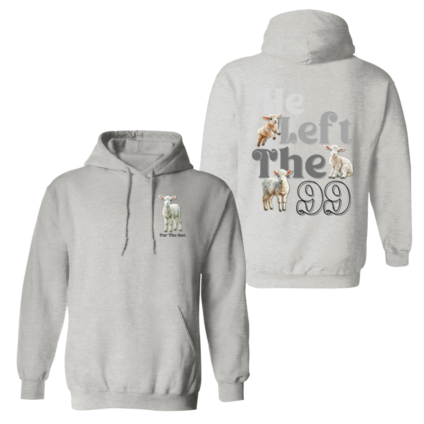 He Left The 99 | Pullover Hoodie