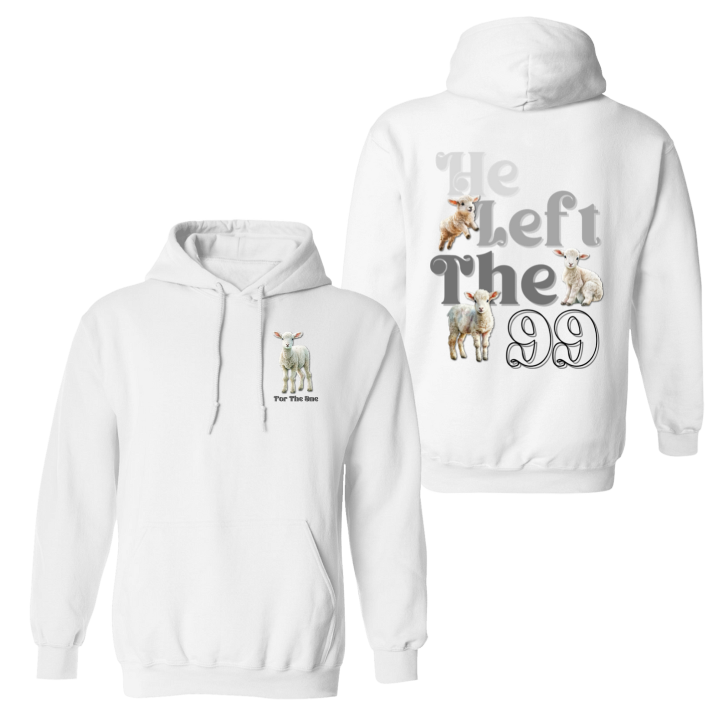 He Left The 99 | Pullover Hoodie
