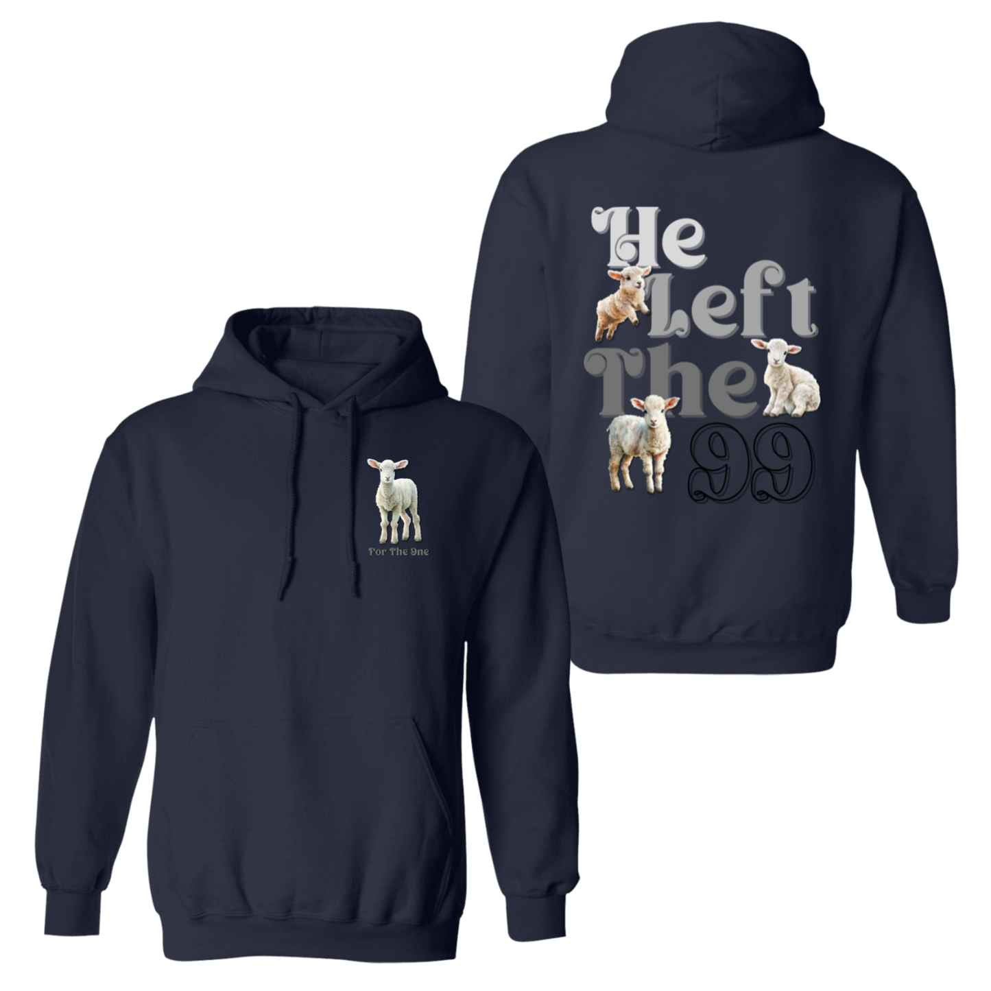 He Left The 99 | Pullover Hoodie
