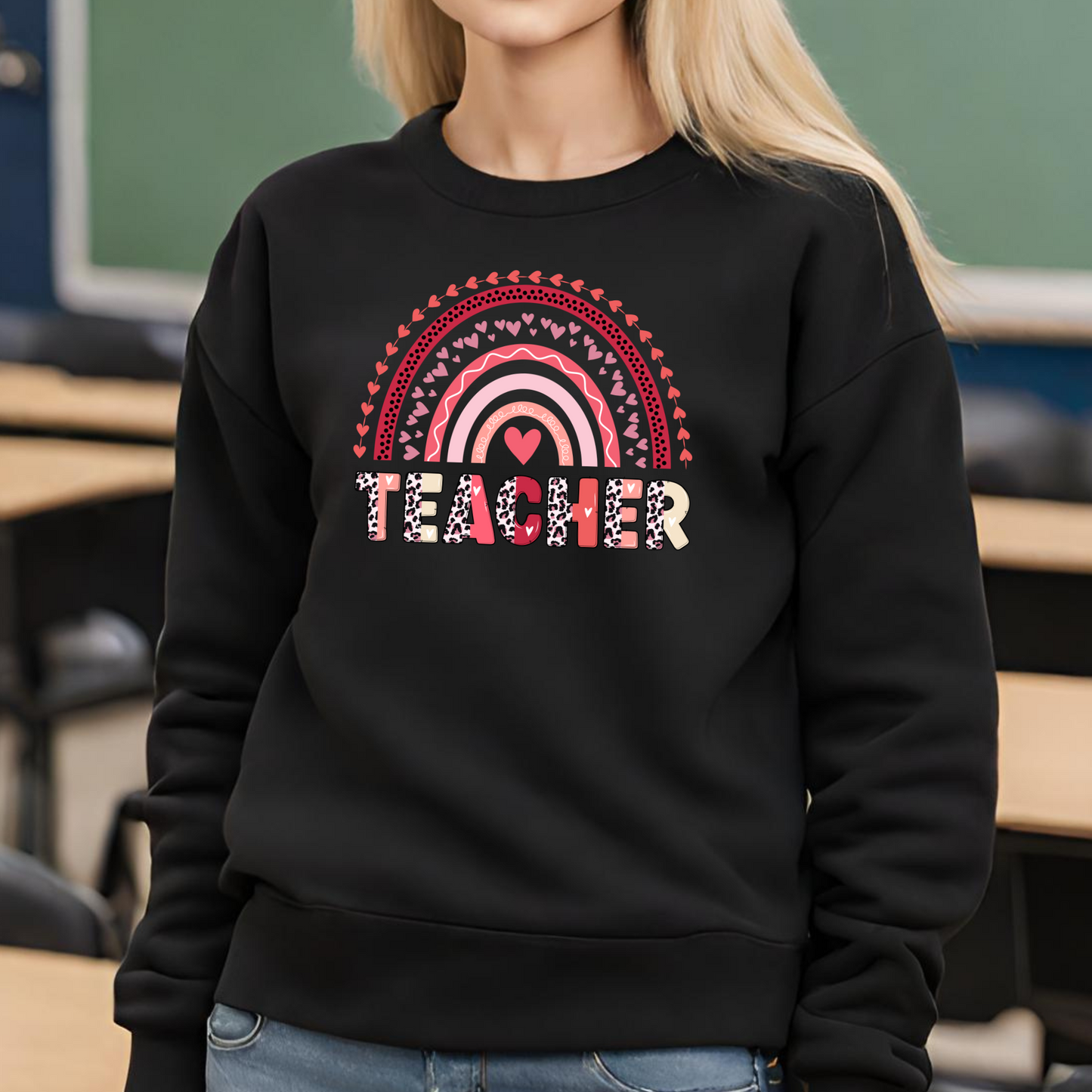 Teacher Rainbow | Leopard Print | Gift for Teacher