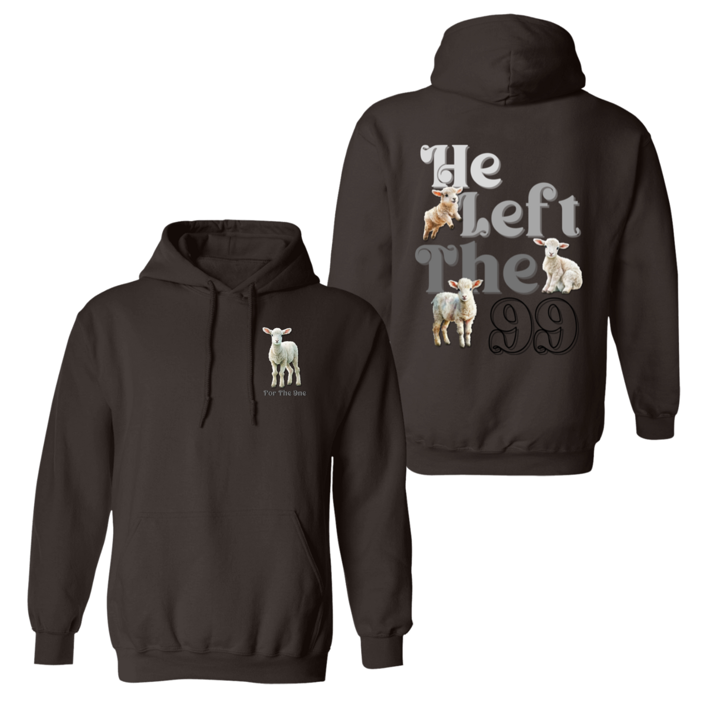 He Left The 99 | Pullover Hoodie