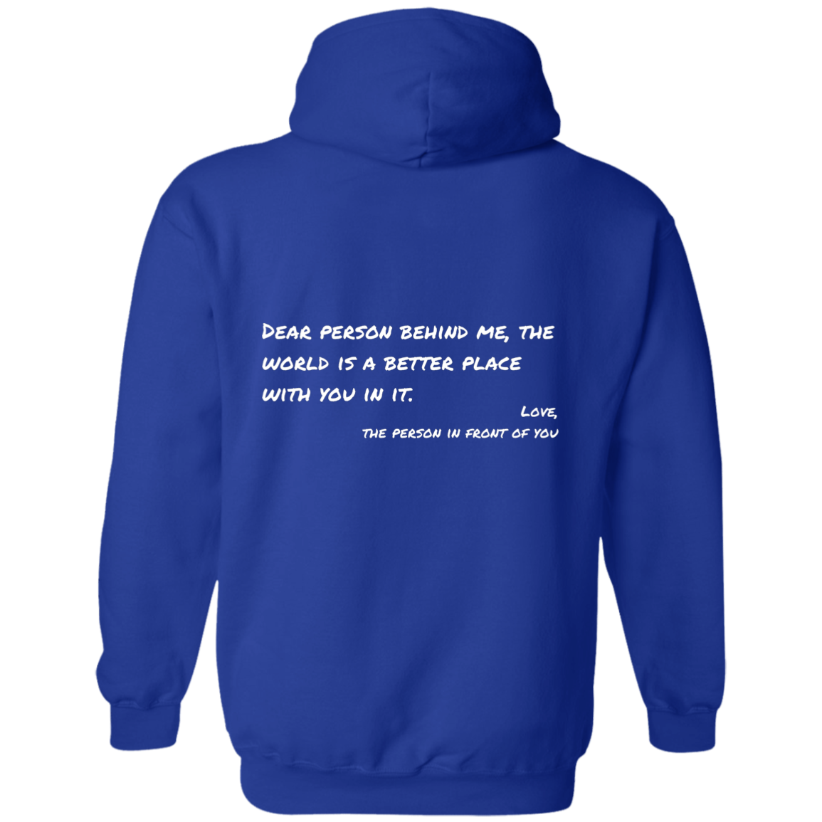 DEAR PERSON BEHIND ME | YOU ARE ENOUGH | Pullover Hoodie
