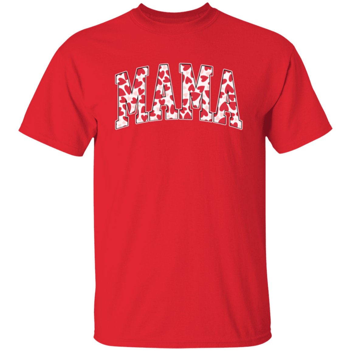 MAMA Hearts Letterman | T-Shirt