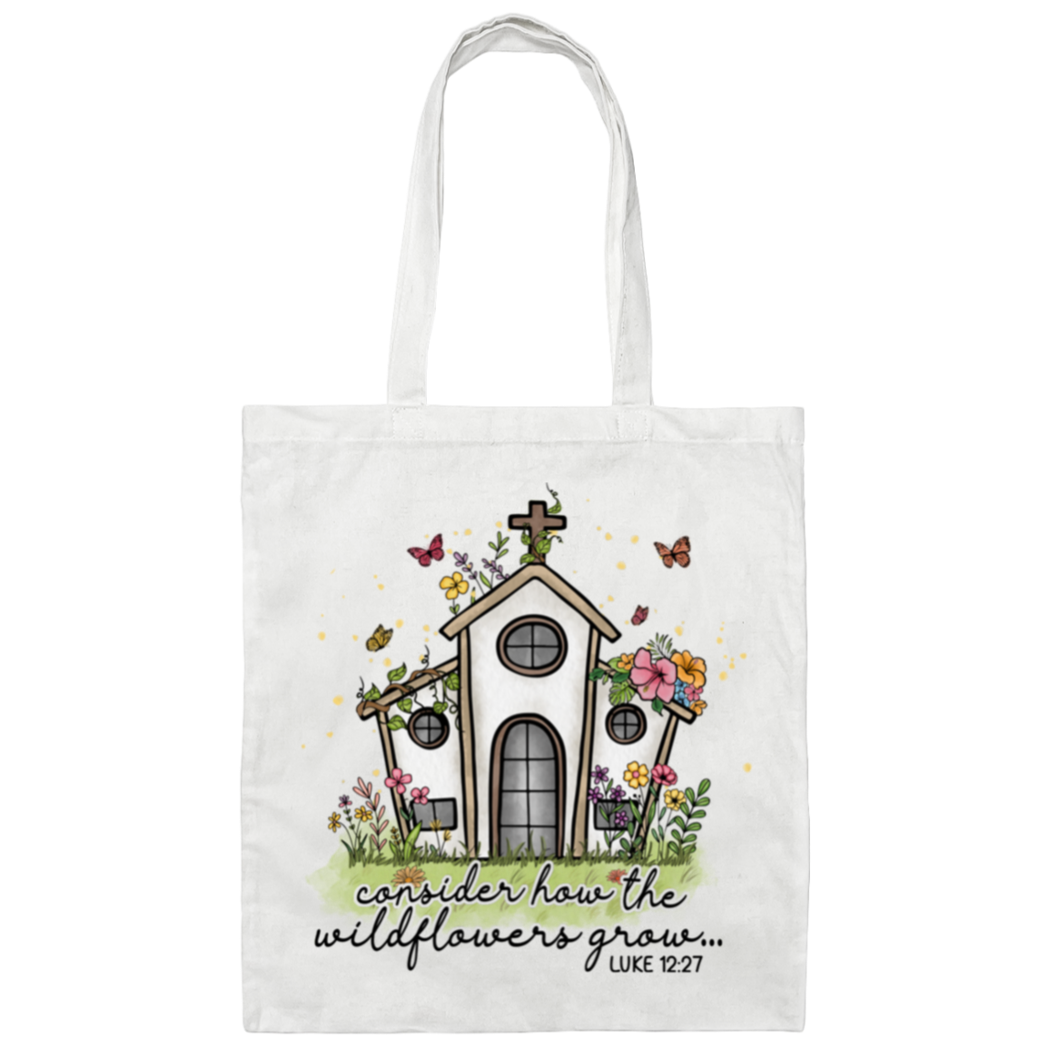 Luke 12:27 | Tote Bag