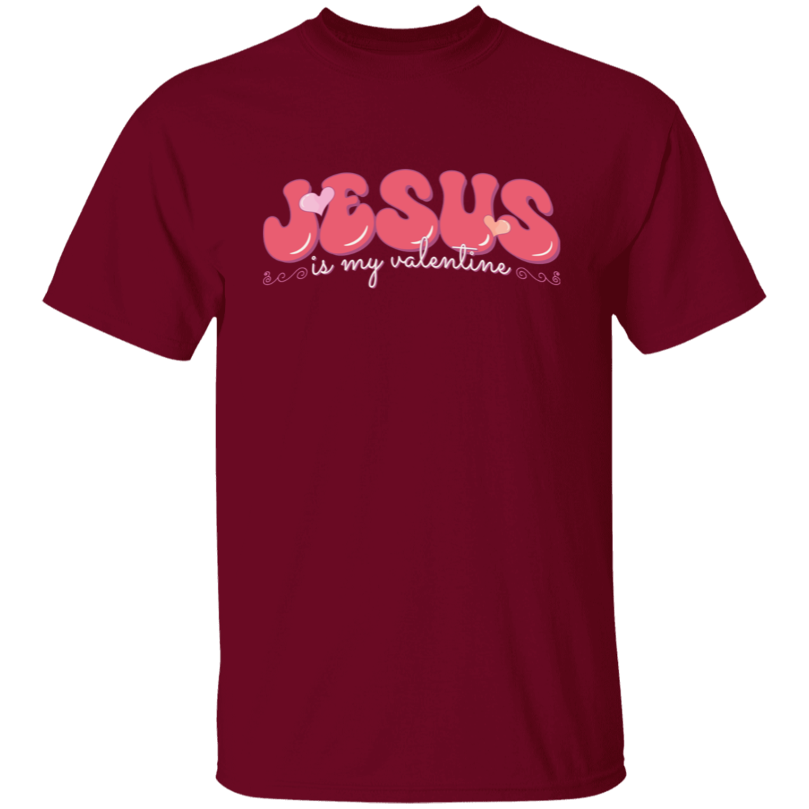 Jesus is my Valentine | Retro | T-Shirt