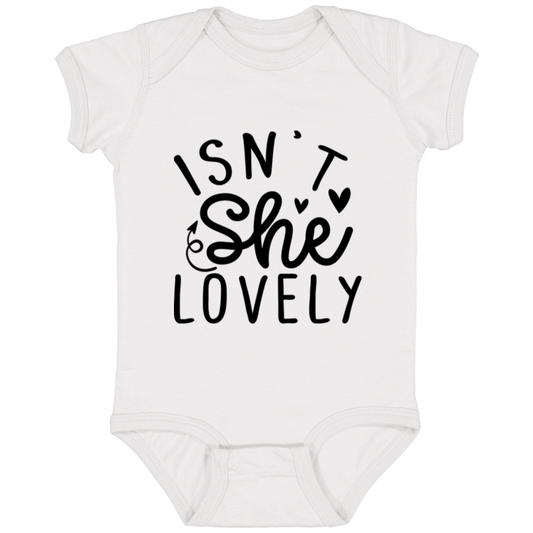 Isn't She Lovely | Infant Fine Jersey Onesie