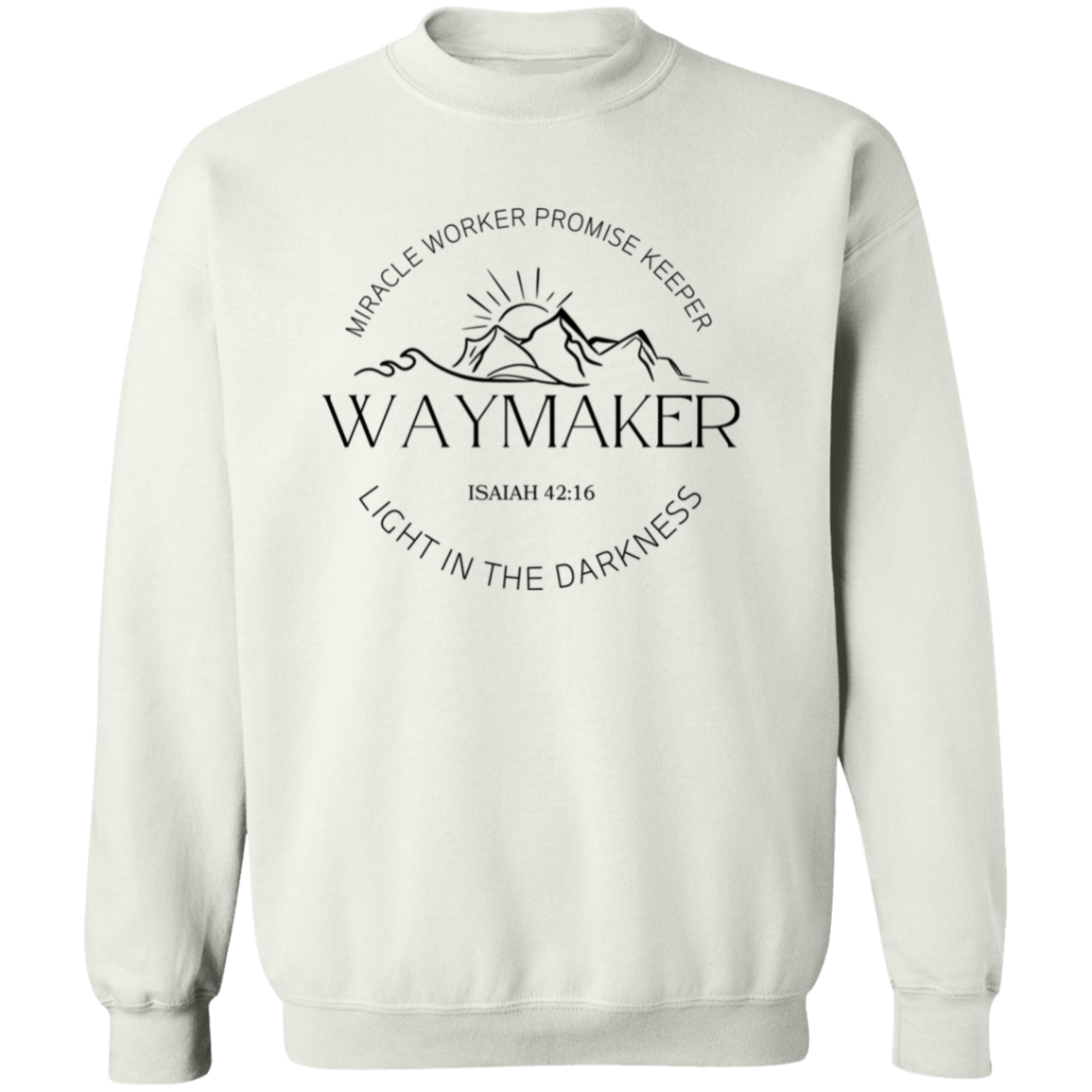 Waymaker Sweatshirt, Faith Sweatshirt, Christian Sweatshirt, Jesus Sweatshirt, Bible Verse, Faith Shirt, Christian Gift