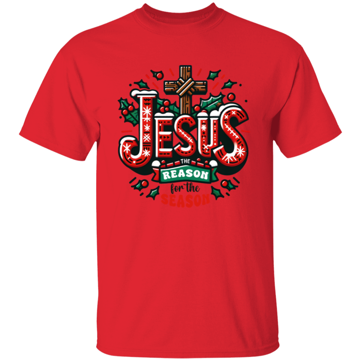 Jesus The Reason For The Season Christmas T-Shirt