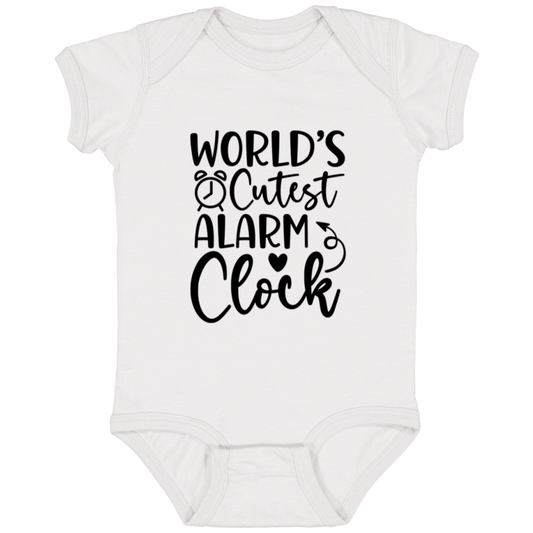 World's cutest alarm clock | Infant Fine Jersey Onesie
