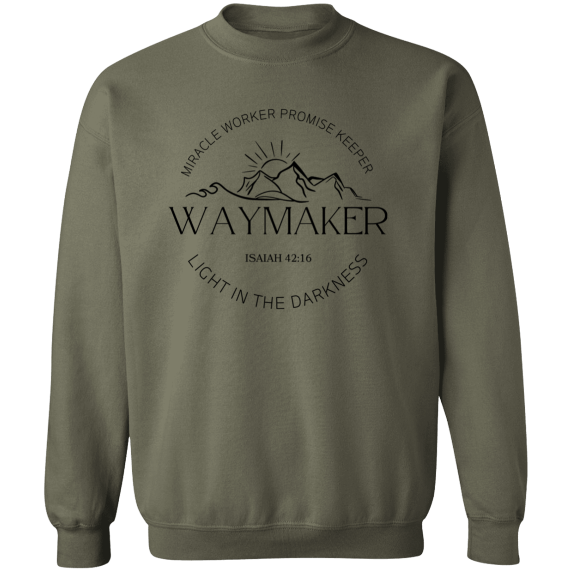 Waymaker Sweatshirt, Faith Sweatshirt, Christian Sweatshirt, Jesus Sweatshirt, Bible Verse, Faith Shirt, Christian Gift