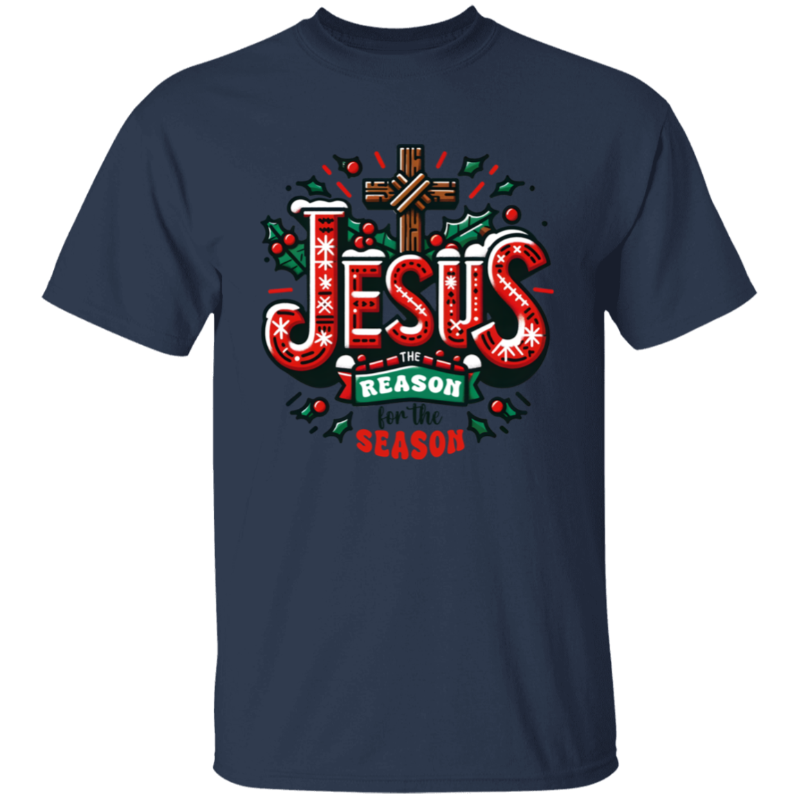 Jesus The Reason For The Season Christmas T-Shirt