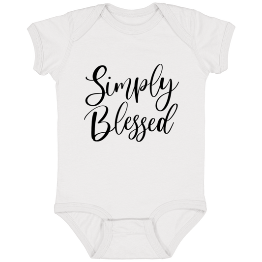 Simply Blessed | Infant Fine Jersey Onesie