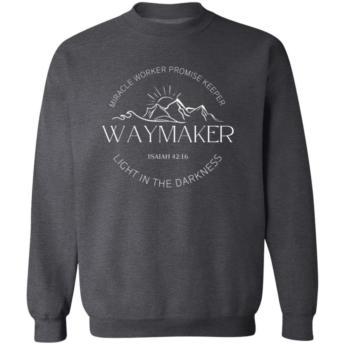 Waymaker Sweatshirt, Faith Sweatshirt, Christian Sweatshirt, Jesus Sweatshirt, Bible Verse, Faith Shirt, Christian Gift
