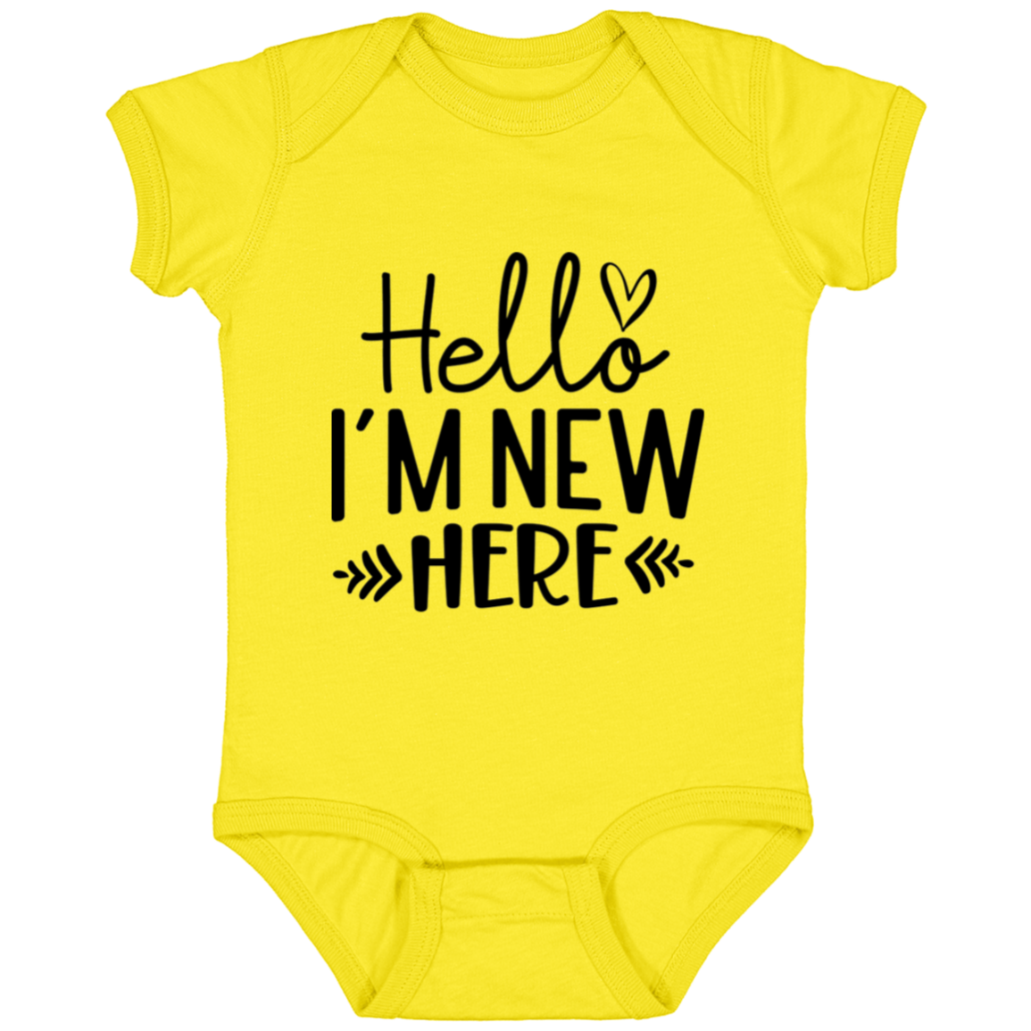 I'm New Here | Infant Fine Jersey Onesie