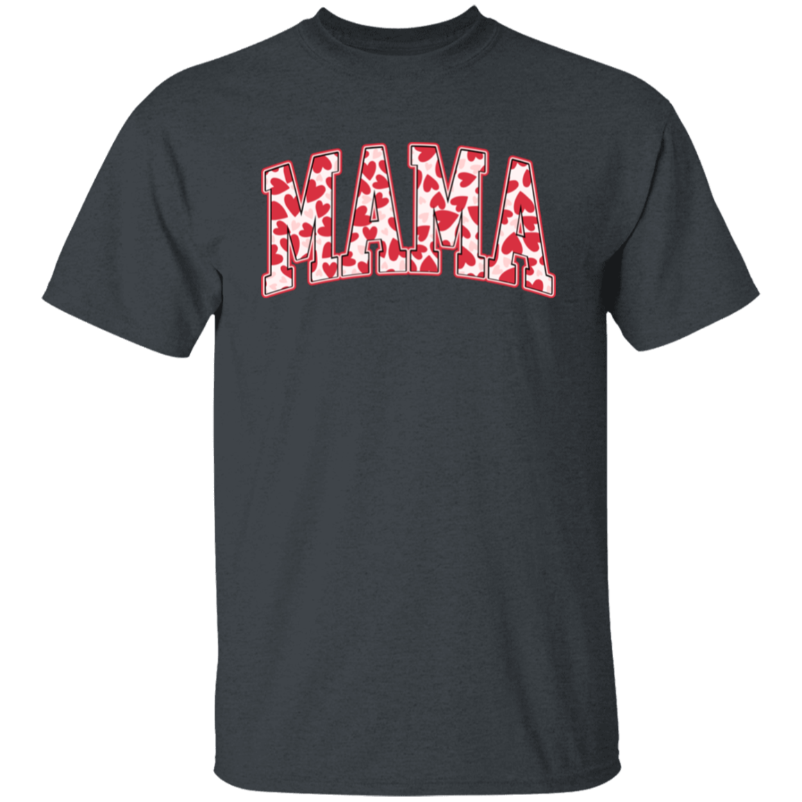 MAMA Hearts Letterman | T-Shirt