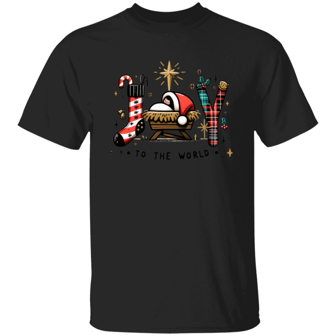 Joy To The World Christmas T-Shirt