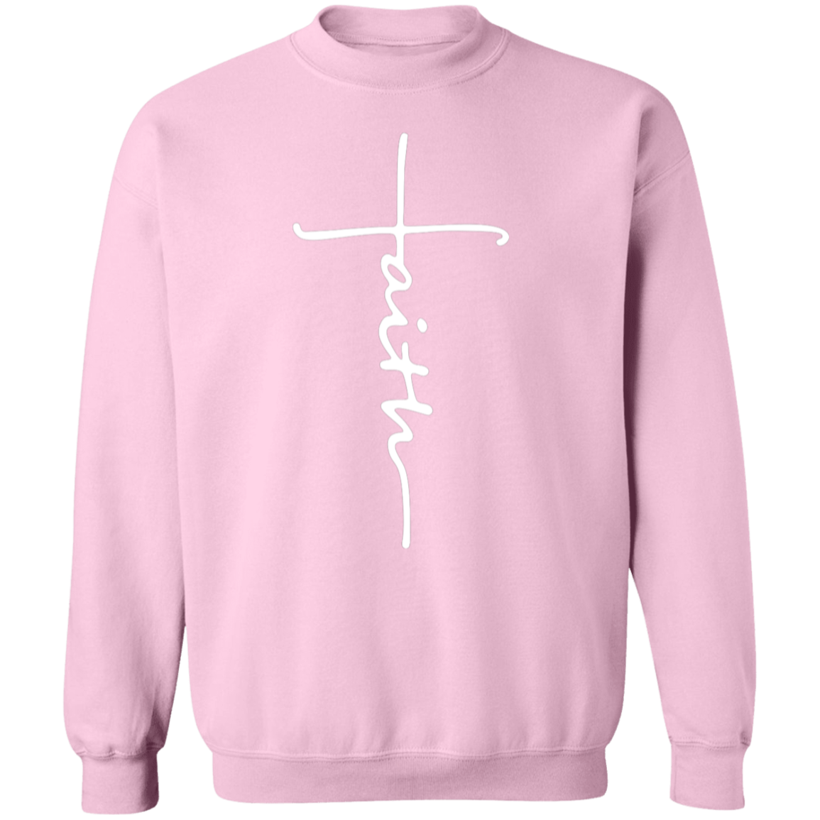 Faith Sweatshirt, Faith Cross Shirt, Christian Gift, Faith Gift, Christian Shirt, Love and Grace Shirt, Believe Shirt, Vertical Cross