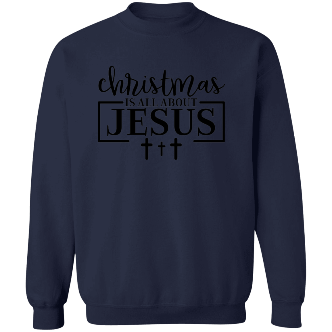 CHRISTMAS IS ALL ABOUT JESUS SWEATSHIRT, Christian Christmas sweater, Jesus sweatshirt