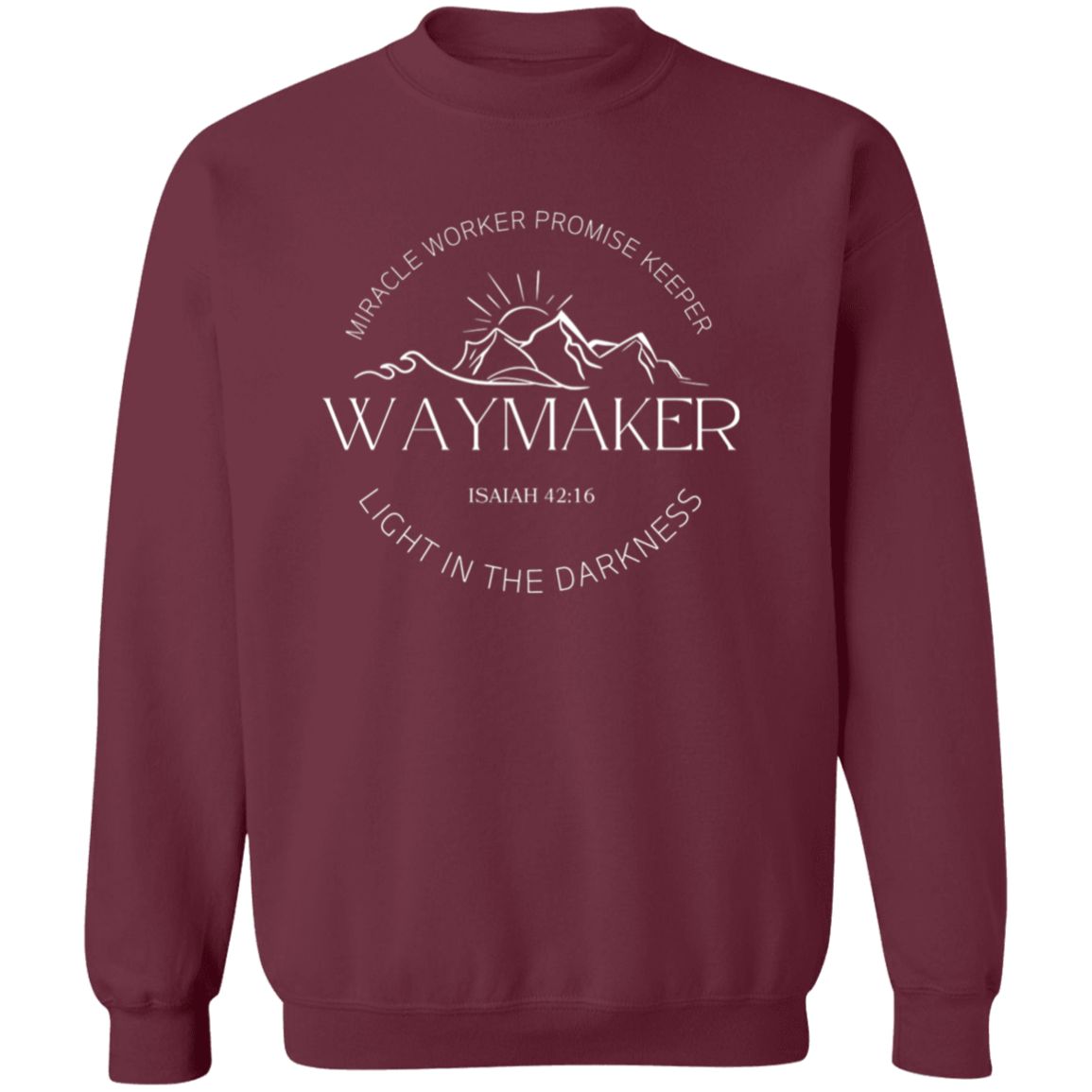 Waymaker Sweatshirt, Faith Sweatshirt, Christian Sweatshirt, Jesus Sweatshirt, Bible Verse, Faith Shirt, Christian Gift