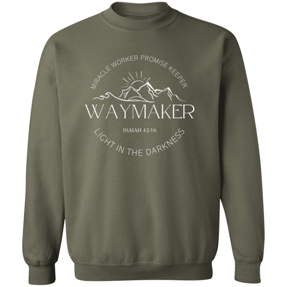Waymaker Sweatshirt, Faith Sweatshirt, Christian Sweatshirt, Jesus Sweatshirt, Bible Verse, Faith Shirt, Christian Gift