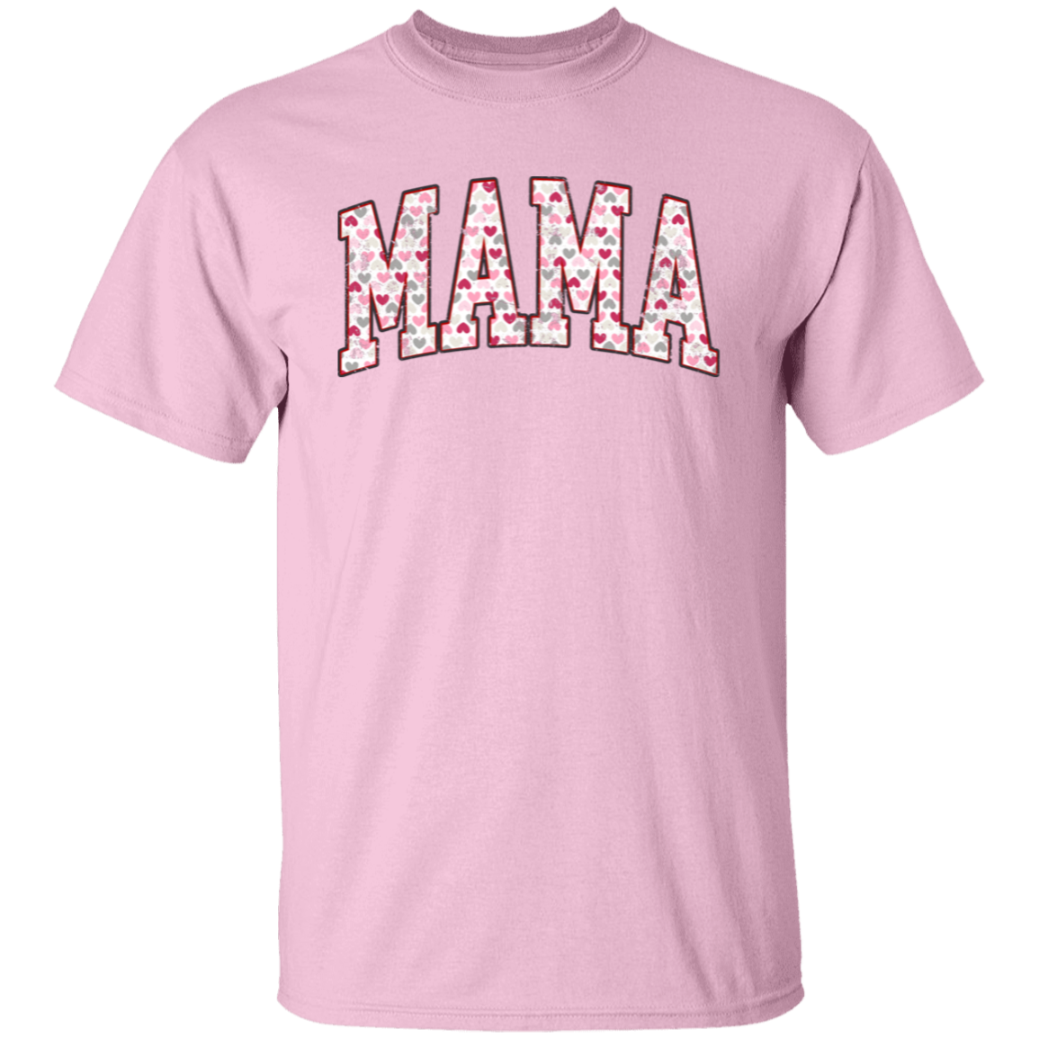 MAMA Hearts Letterman | T-Shirt