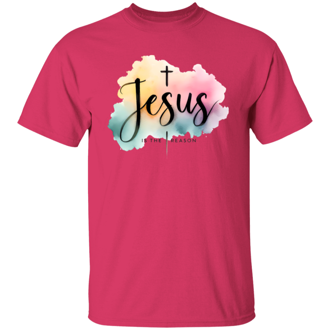 Jesus Is The Reason | Watercolor | T-Shirt