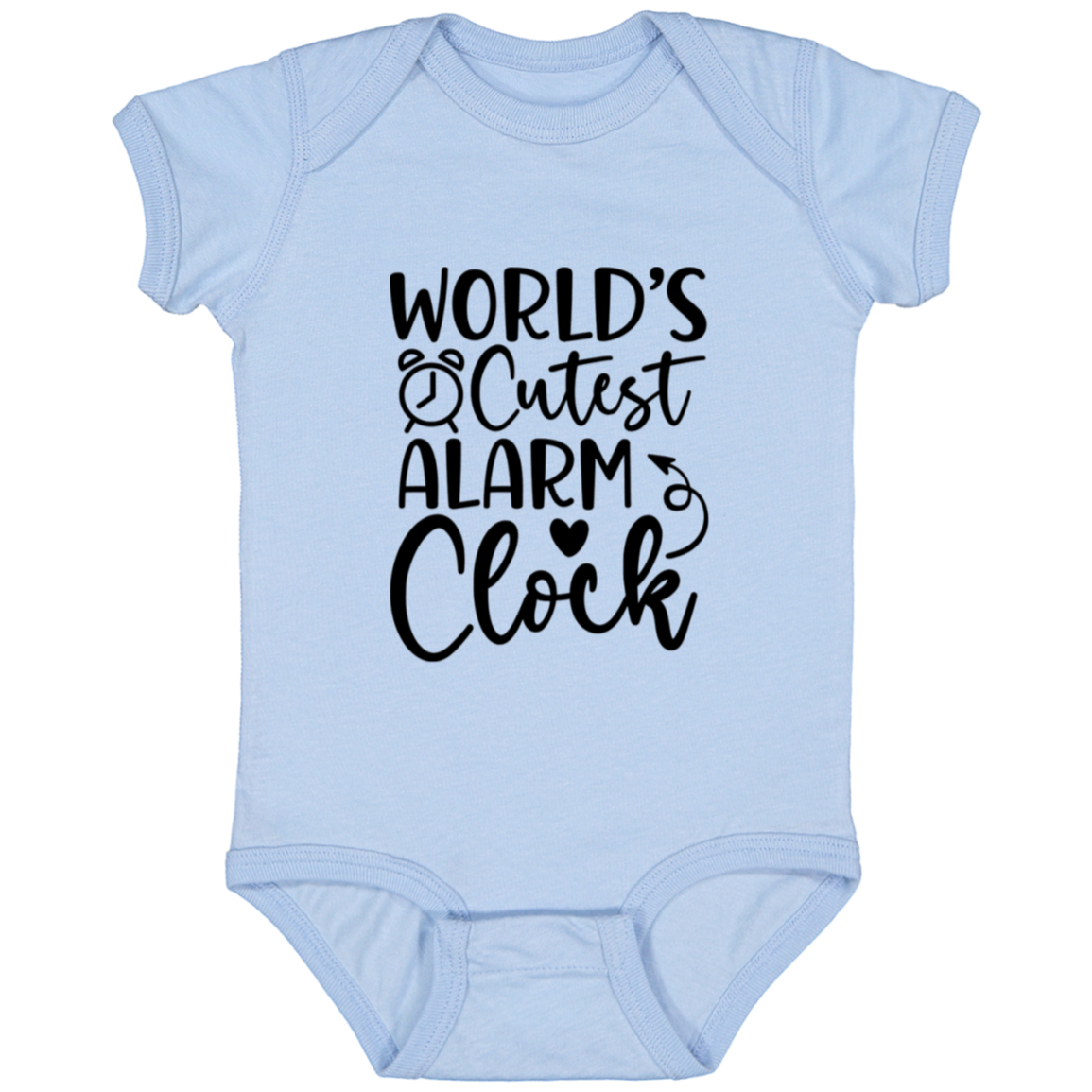 World's cutest alarm clock | Infant Fine Jersey Onesie