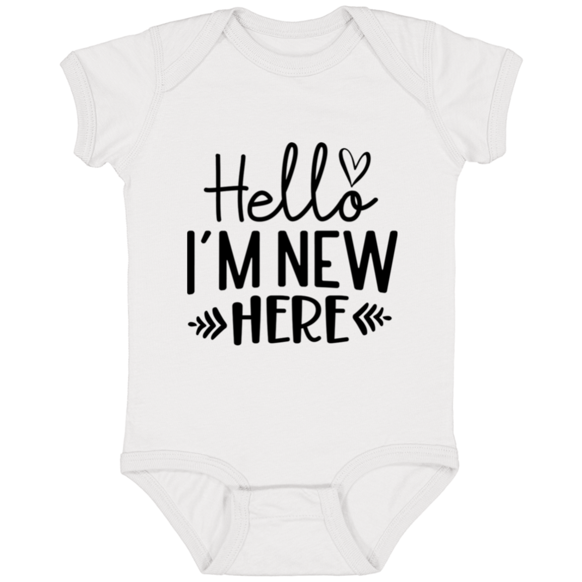 I'm New Here | Infant Fine Jersey Onesie