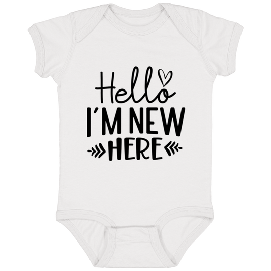I'm New Here | Infant Fine Jersey Onesie