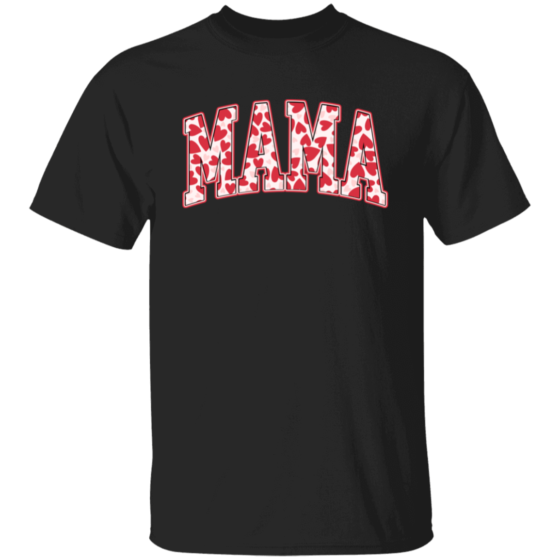 MAMA Hearts Letterman | T-Shirt