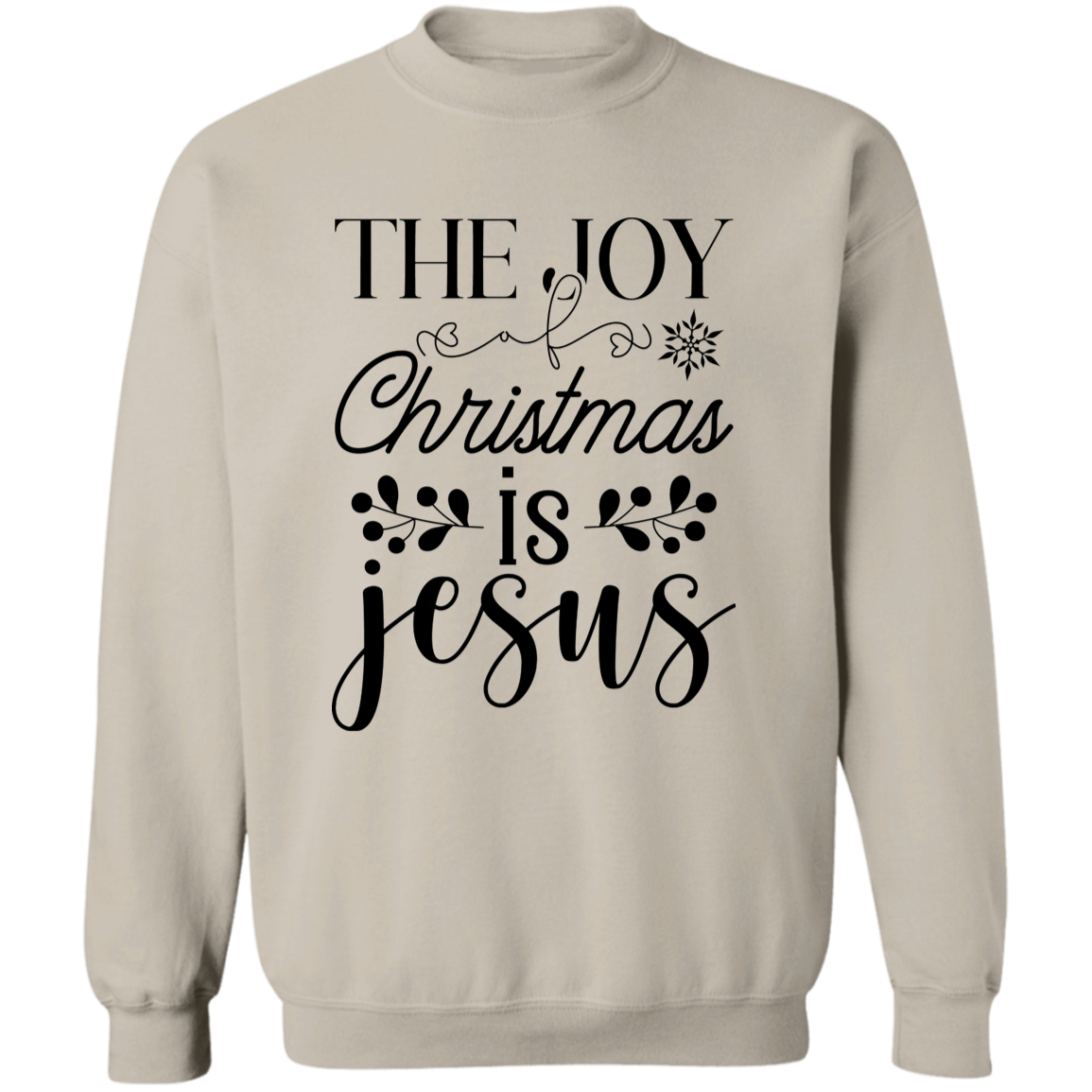 THE JOY OF CHRISTMAS IS JESUS SWEATSHIRT, Christian Christmas sweater, Jesus sweatshirt