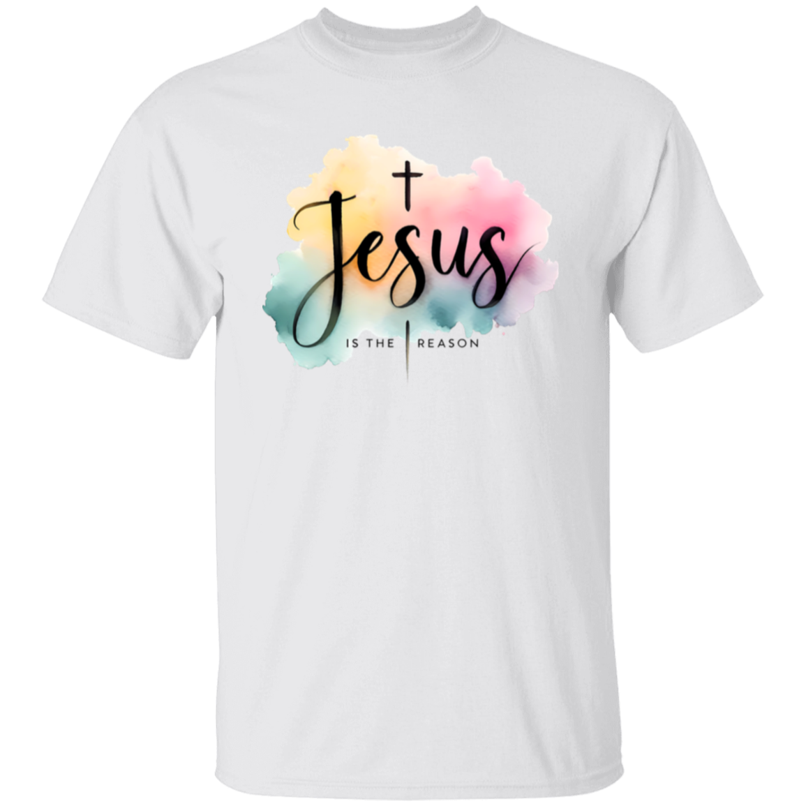 Jesus Is The Reason | Watercolor | T-Shirt