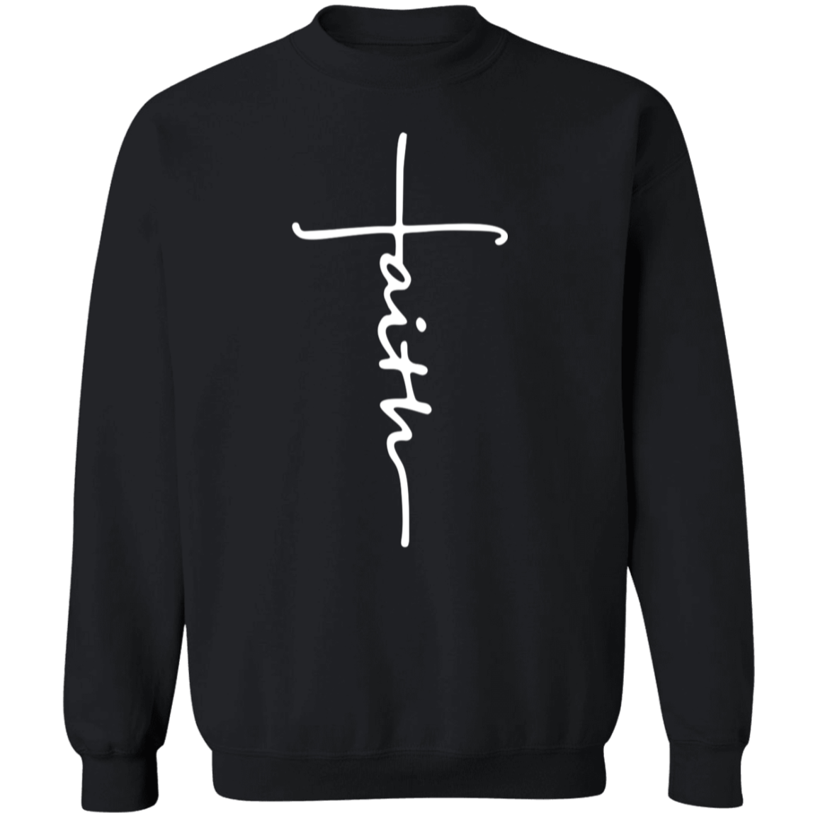 Faith Sweatshirt, Faith Cross Shirt, Christian Gift, Faith Gift, Christian Shirt, Love and Grace Shirt, Believe Shirt, Vertical Cross