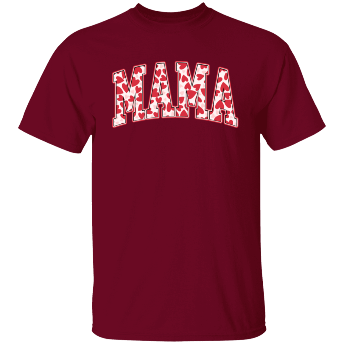 MAMA Hearts Letterman | T-Shirt