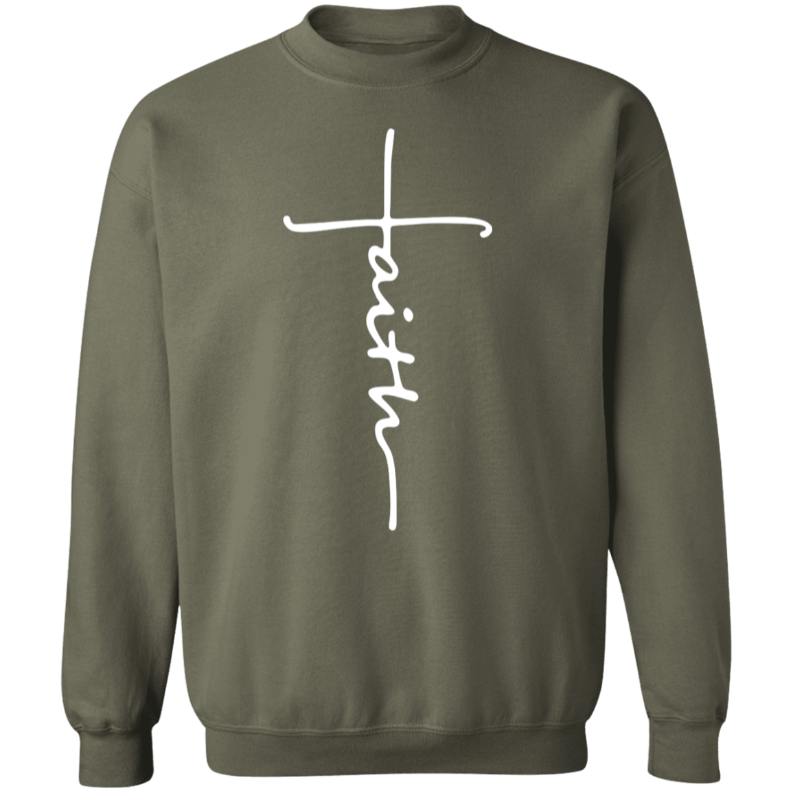 Faith Sweatshirt, Faith Cross Shirt, Christian Gift, Faith Gift, Christian Shirt, Love and Grace Shirt, Believe Shirt, Vertical Cross