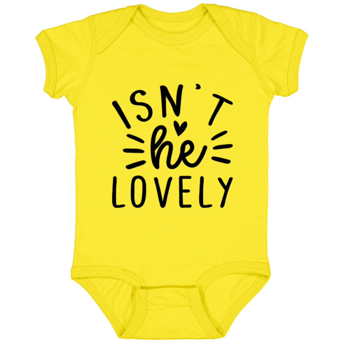 Isn't He lovely | Infant Fine Jersey Onesie