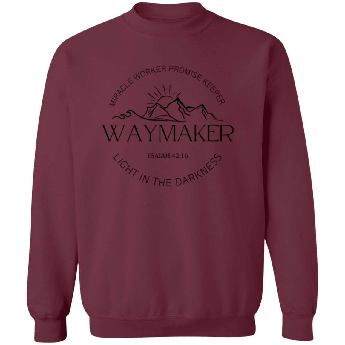Waymaker Sweatshirt, Faith Sweatshirt, Christian Sweatshirt, Jesus Sweatshirt, Bible Verse, Faith Shirt, Christian Gift