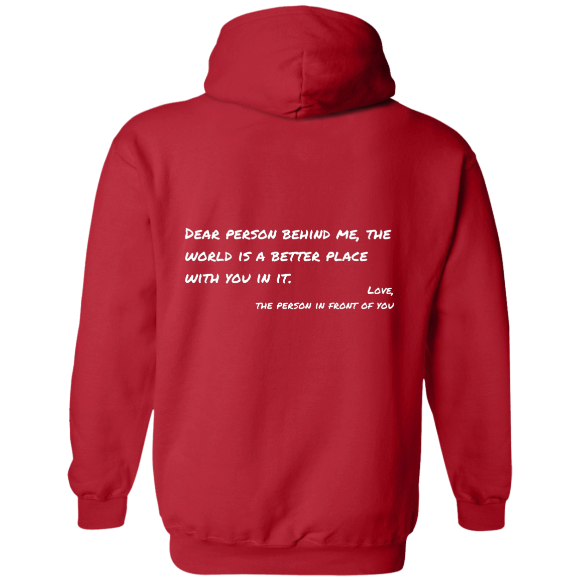 DEAR PERSON BEHIND ME | YOU ARE ENOUGH | Pullover Hoodie