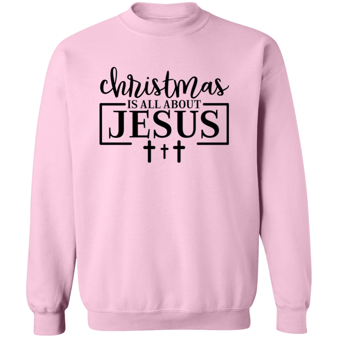 CHRISTMAS IS ALL ABOUT JESUS SWEATSHIRT, Christian Christmas sweater, Jesus sweatshirt
